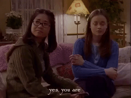 You Are Season 1 GIF by Gilmore Girls 