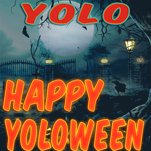 Happy Hour Halloween GIF by Yolo Rum