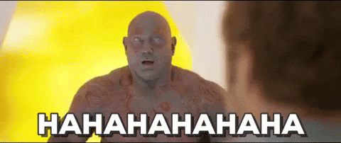 guardians of the galaxy 2 laughing GIF