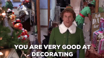 you are very good at decorating will ferrell GIF