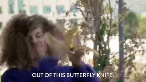 butterfly knife gif slow motion