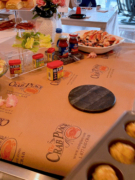 Dinner Party Cooking GIF by The Crab Place