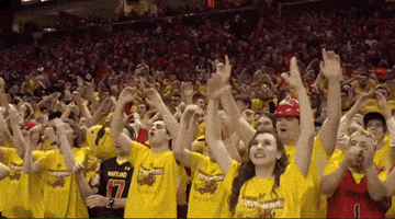College Basketball Dancing GIF by Maryland Terrapins