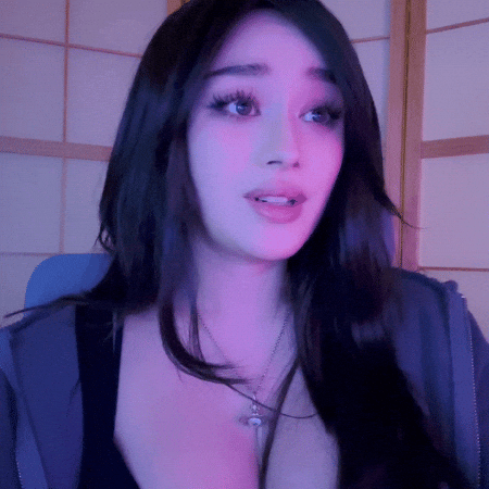 Cute Girl Twitch GIF