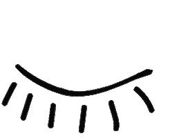 Fashion Wink Sticker