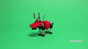 Robot Moose GIF by TheOffbits