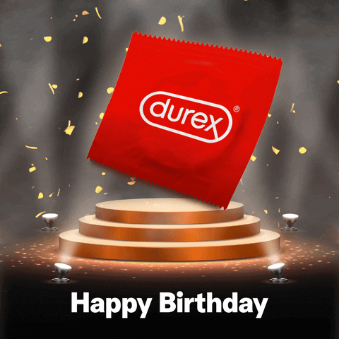 Celebrate Happy Birthday GIF by DUREX