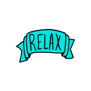 Chill Relax Sticker