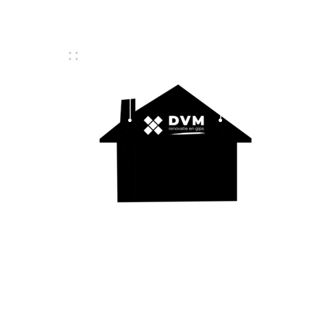 DVM Renovatie Sticker
