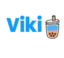 Boba Sticker by Viki
