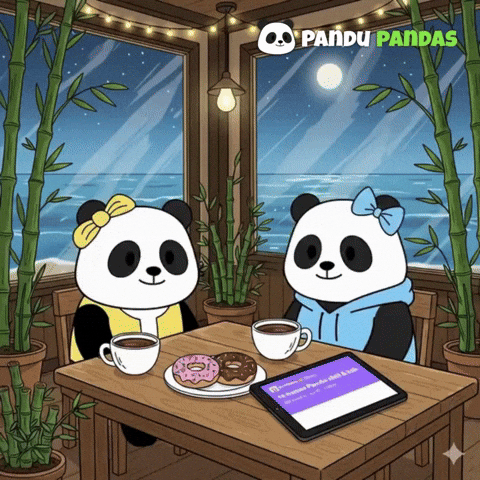 Couple Date GIF by Pandu Pandas