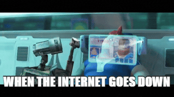 awesomeplant internet crash down offline GIF