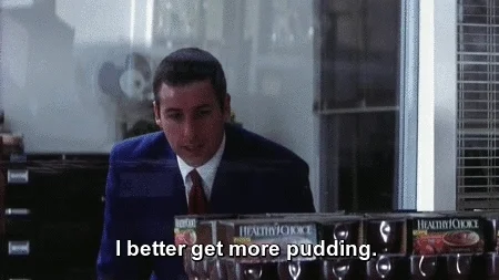 adam sandler pudding GIF