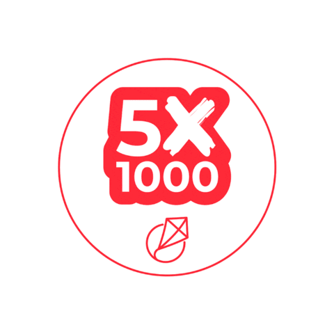 5X1000 Sticker by Poliferie