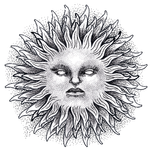Sun Sticker