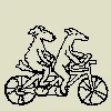 bicycle GIF by Dan Anthony Kelly