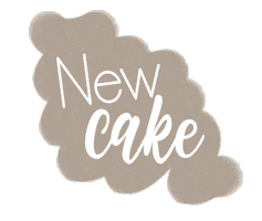 Cake Sticker by Mille Design