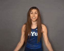 Flex Muscles GIF by BYU Cougars