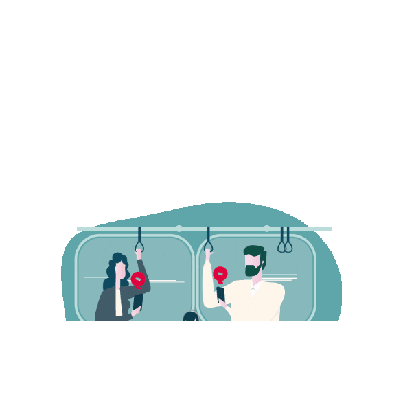 Travel Bus Sticker by Sila Qatar