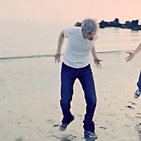 Beach Dancing GIF