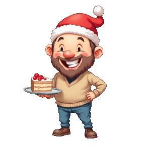 The Christmas Party Sticker