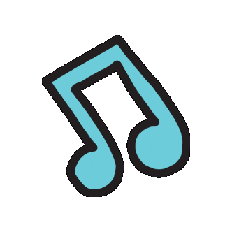 Musical Note Sticker by Maeve Chocolate