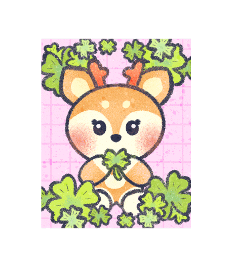 Luck Stamp Sticker