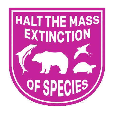 Mass Extinction Wildlife Sticker by Earthjustice