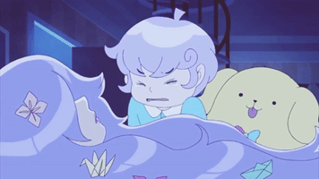 Sad Bee And Puppycat GIF