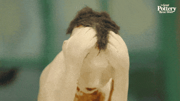 Sad Hair GIF by The Great Pottery Throw Down