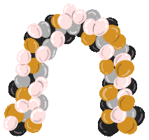 Blushin Balloons Sticker