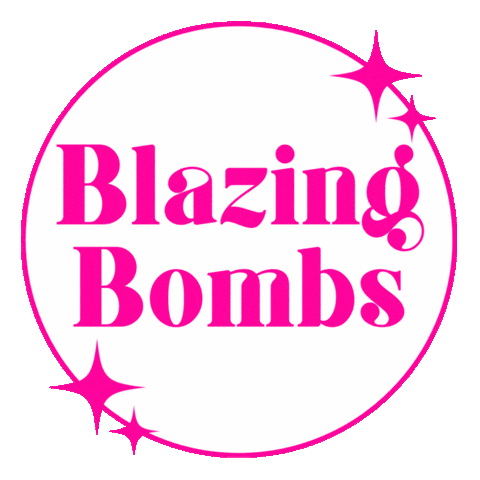Logo Sticker by Blazing Bombs