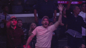 excited fan GIF by NBA