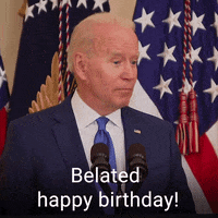 Happy Birthday Politics GIF by The Democrats