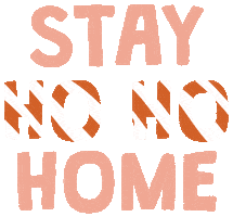 Christmas Stay Home Sticker by Megan McNulty