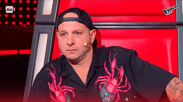 Sad The Voice Kids GIF by The Voice of Italy