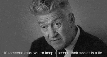 black and white truth GIF