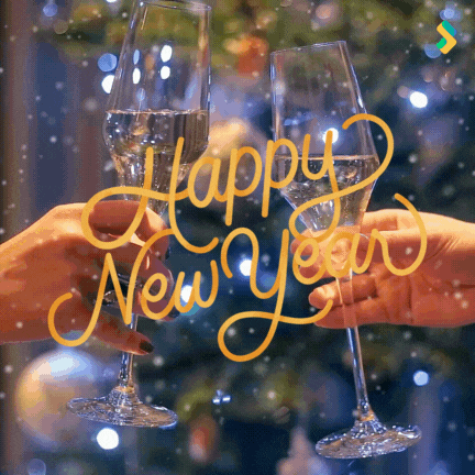 Happy New Years Eve GIF by Bombay Softwares