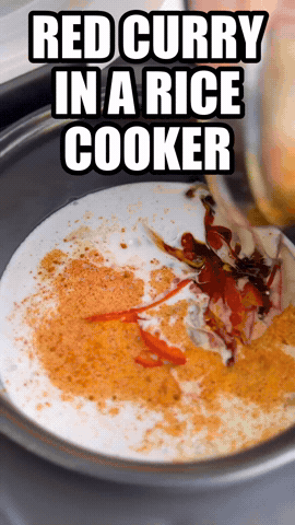 Red Curry In A Rice Cooker | Rice Robot