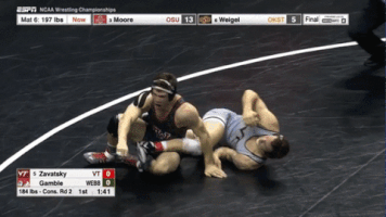 ncaa sports wrestling GIF by NCAA Championships