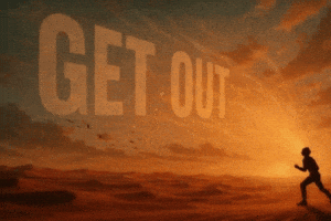 Get Out Fah GIF