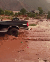 Heavy Showers Bring Flooding to Moab