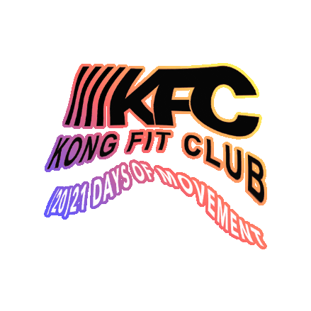 Sticker by Kong Fit Club