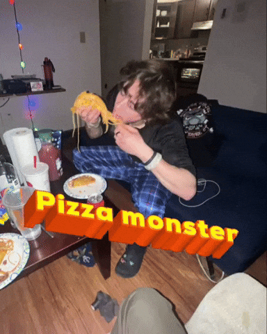 Pizza Monster GIF