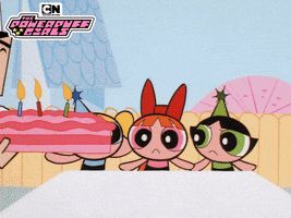 Birthday Cake Bubbles GIF by Cartoon Network