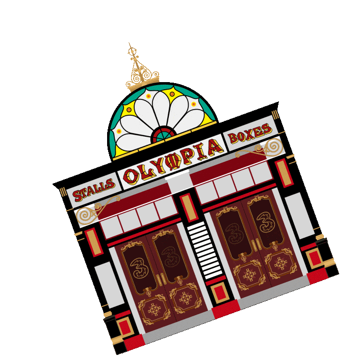 3Olympia Theatre Dublin Sticker