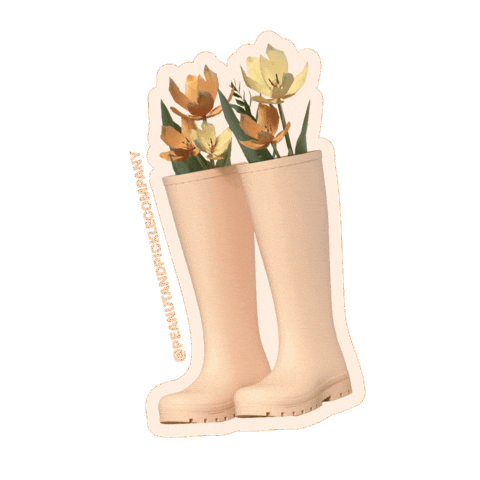 Cruelty Free Flowers Sticker by Peanut and Pickle