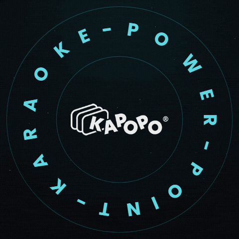 Slide Presentation GIF by KAPOPO - PowerPoint Karaoke