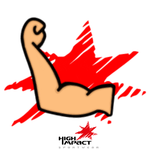 High Impact sportwear Sticker