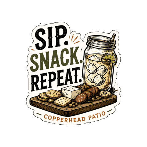 Happy Hour Summer Sticker by CopperheadDistillery